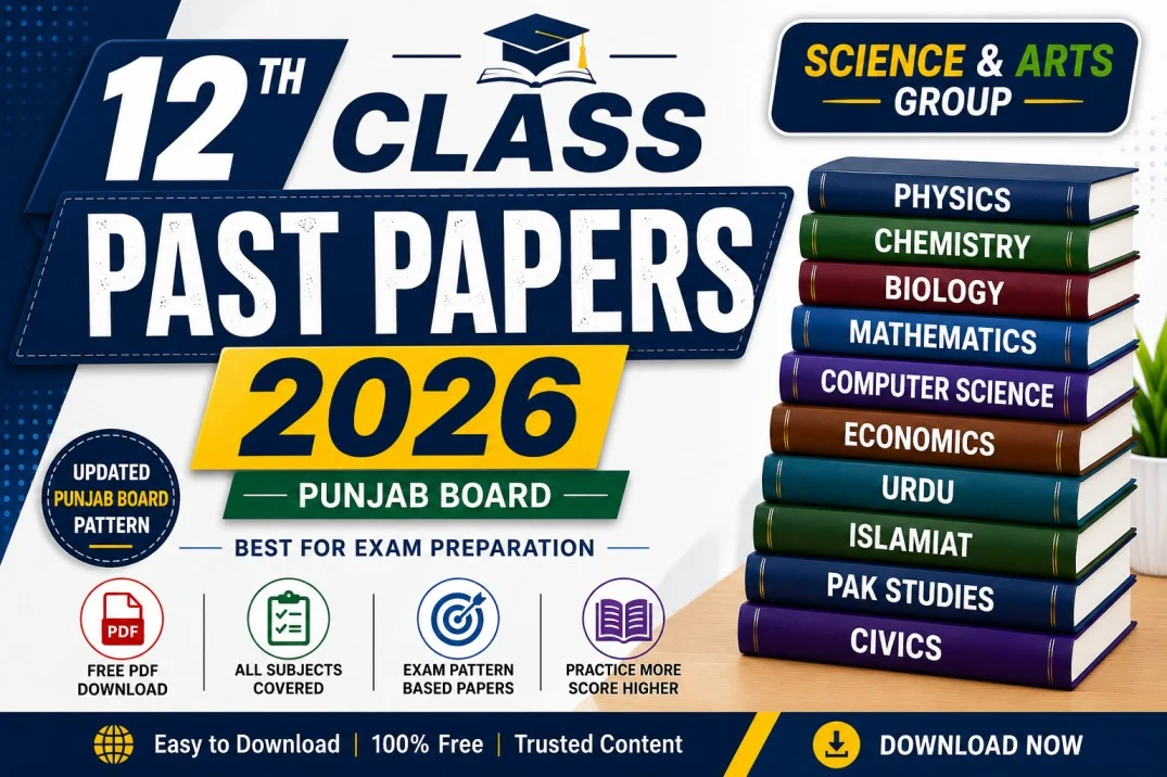 12th Class Past Papers 2026
